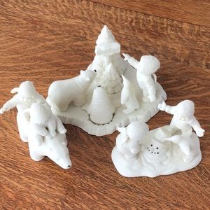 Department 56 Snowbabies set of 3 figurines